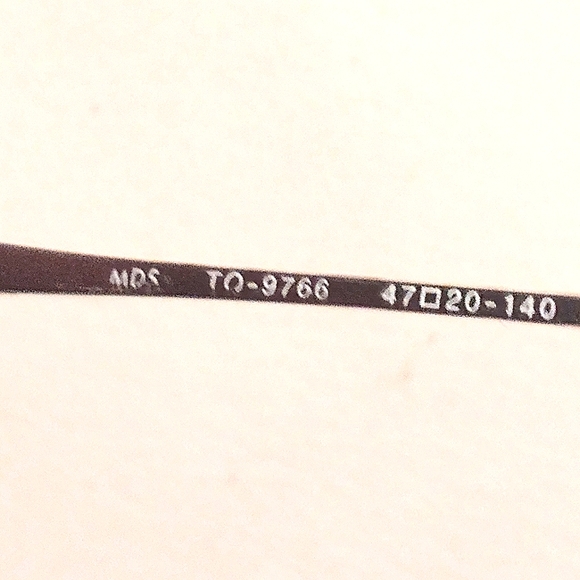 NEW 1990s Handmade TAKUMI Rimless Oval Unisex Vintage Eyeglasses Frames - Picture 11 of 12